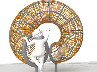 Loly playground climbing structure sketch